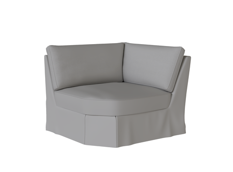 PB Buchanan Wedge Cover, PB Buchanan sectional components slipcover - LindaKale