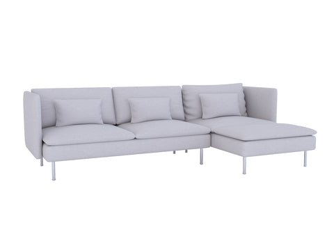 Soderhamn Sofa with Chaise Cover - LindaKale