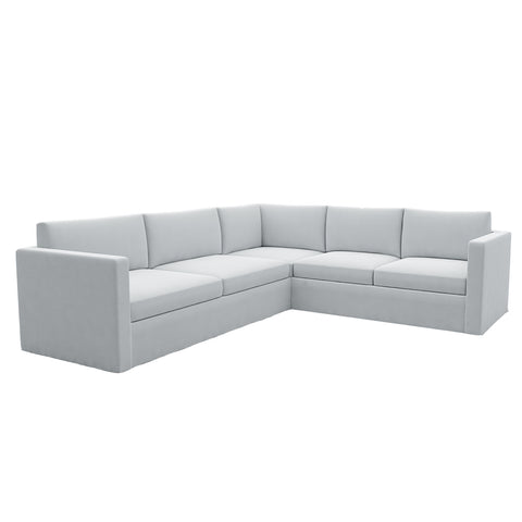 Karlstad 3+2 Corner Sofa Cover, Long Cover - LindaKale