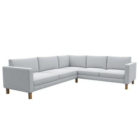 Karlstad 2+3/3+2 Corner Sofa Cover, Sectional Sofa Cover - LindaKale