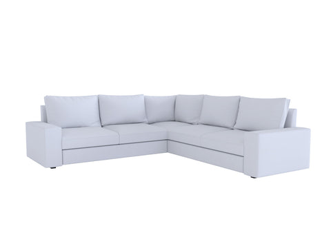 Kivik 4 Seat Sectional Sofa Cover, Corner Sofa Cover - LindaKale