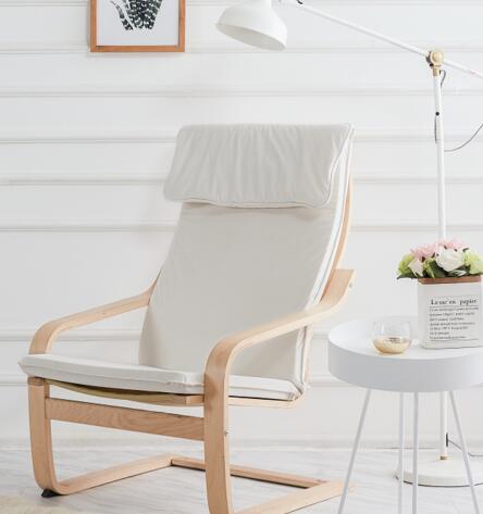 Poang Armchair Cover with headrest sewed on the top - LindaKale