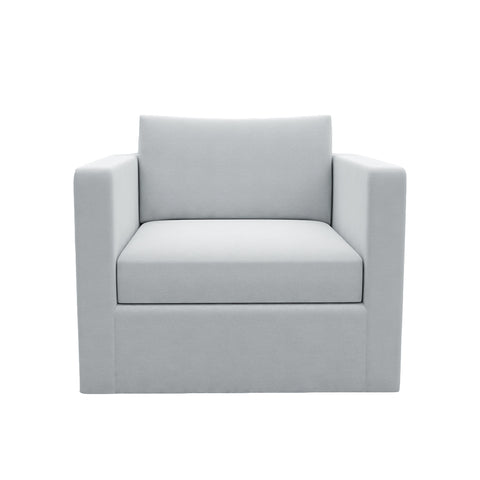 Karlstad Armchair Cover, Long Cover - LindaKale