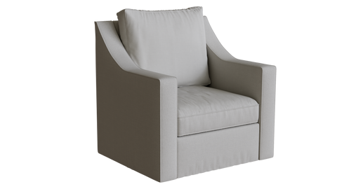 PB Cameron Slope Arm Chair Slipcover - LindaKale