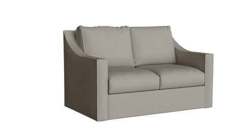 PB Cameron Slope Arm Loveseat Slipcover - LindaKale