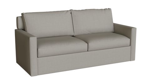 PB Cameron Square Arm Loveseat Slipcover - LindaKale