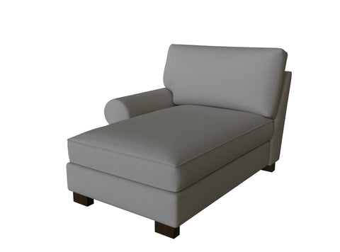 PB Turner Roll Arm Left Arm Chaise Cover, PB Turner sectional components slipcover