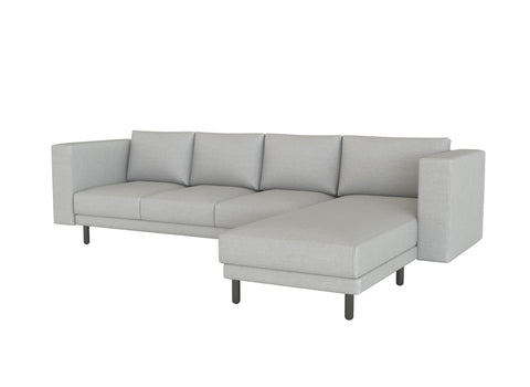Norsborg 4 Seat Sofa with Chaise Cover, Sectional Sofa Cover - LindaKale