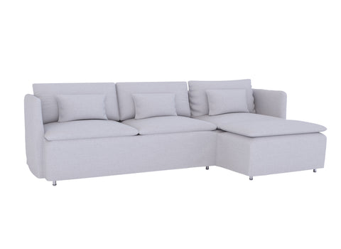 Soderhamn Sofa with Chaise Cover, Long Cover - LindaKale