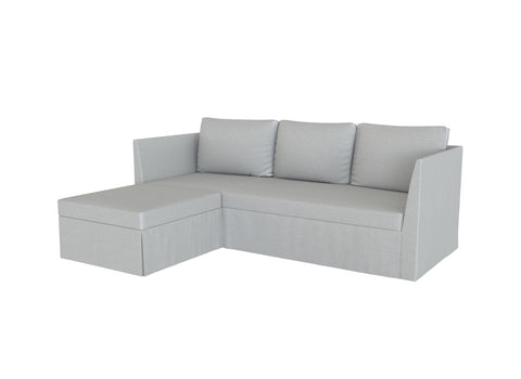 Brathult 3 Seat Sectional Sleeper Cover - LindaKale