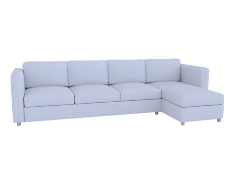 IKEA FINNALA 1-Seat Section Cover - Orrsta Black-Blue (804.548.60) - NEW